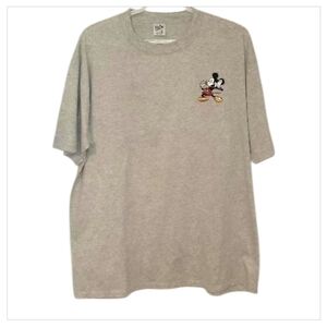90s Vintage Mickey Mouse Tee XL | Made in USA Velva Sheen